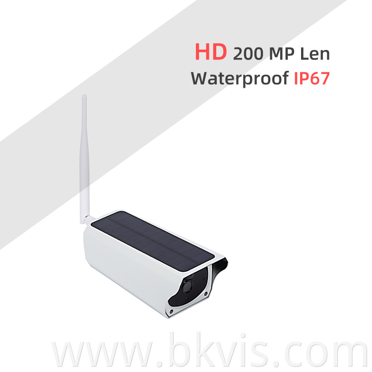 Waterproof 1080P HD 4G Solar IP Camera CCTV Wireless Night Vision Surveillance Outdoor Camera Home Safe Guard Monitoring